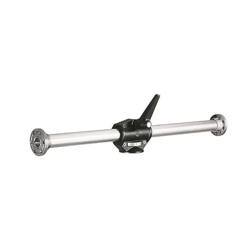 Manfrotto 131D Side Arm with Double Camera Attachments for Tripods - Chrome
