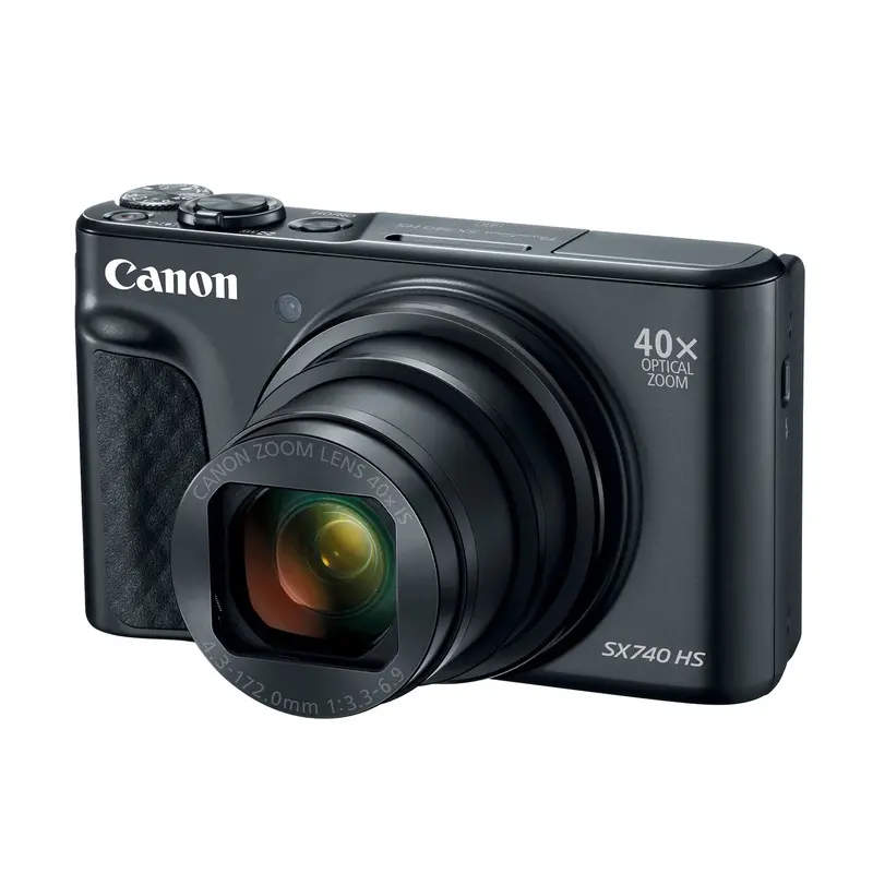 Canon PowerShot SX740 HS Camera - Black