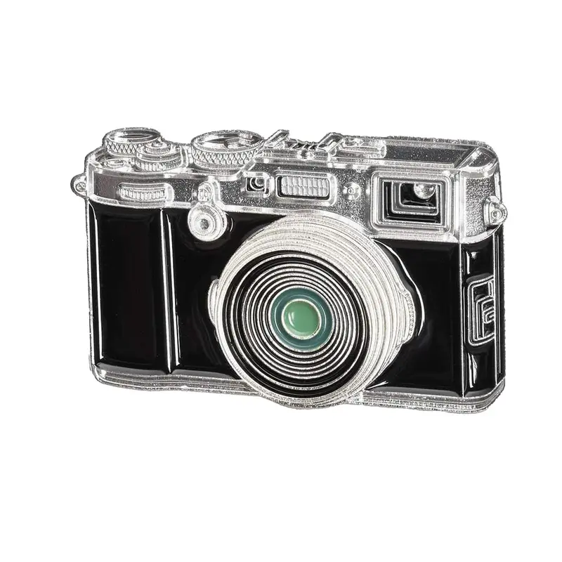 Digital Rangefinder Camera Pin #2 - Chrome