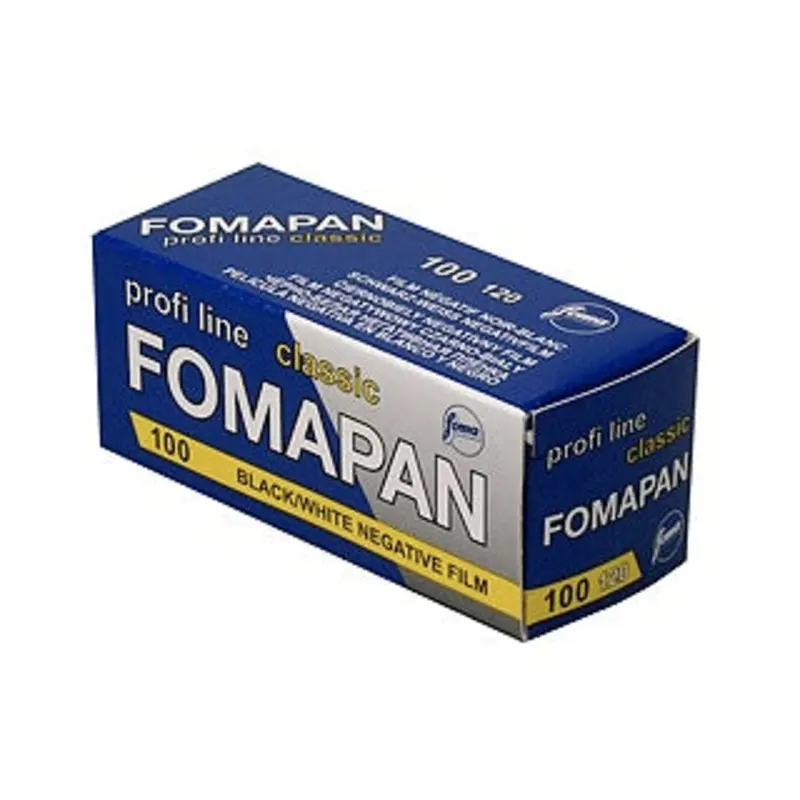 Foma Fomapan 100 Classic Black & White Negative - 120 Film, Single Roll