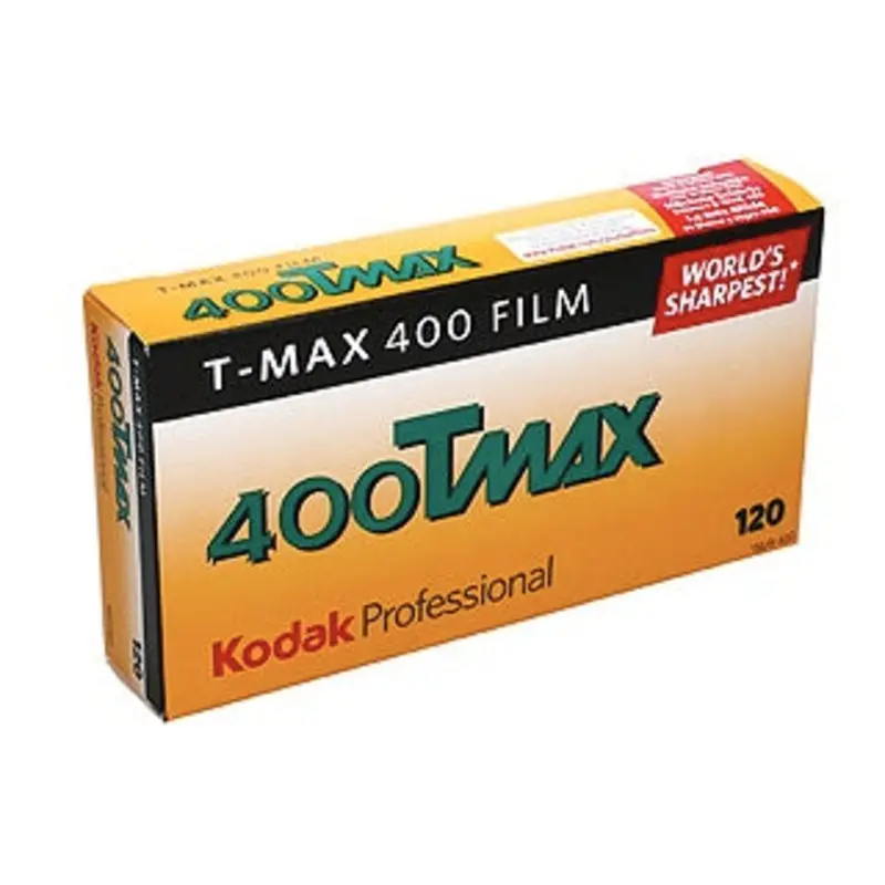 Kodak Professional T-Max 400 Black & White Negative - 120 Film, 5 Pack