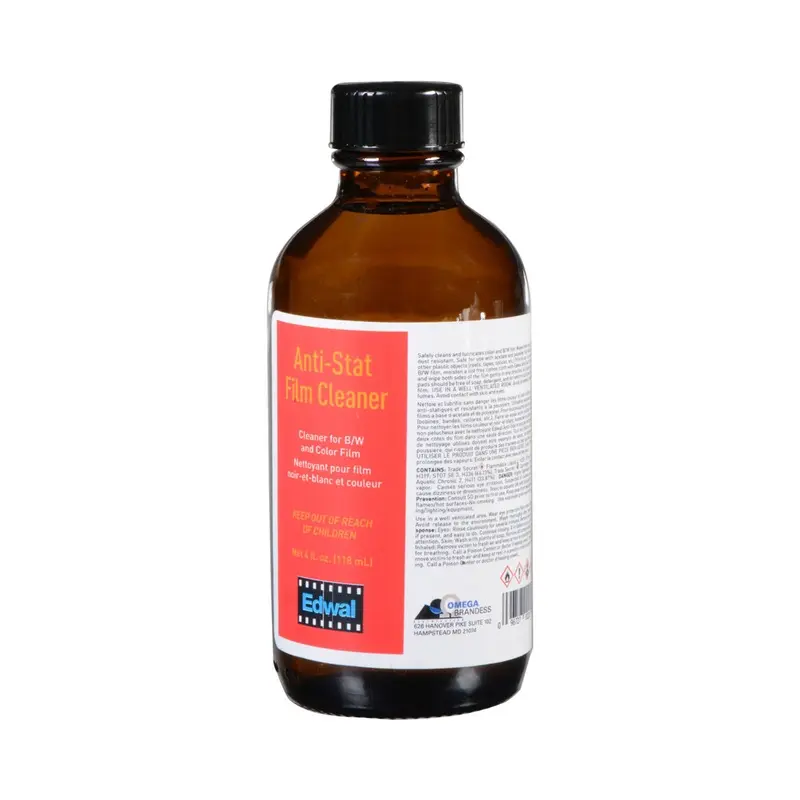 Edwal Anti-Stat Film Cleaner, 4 oz