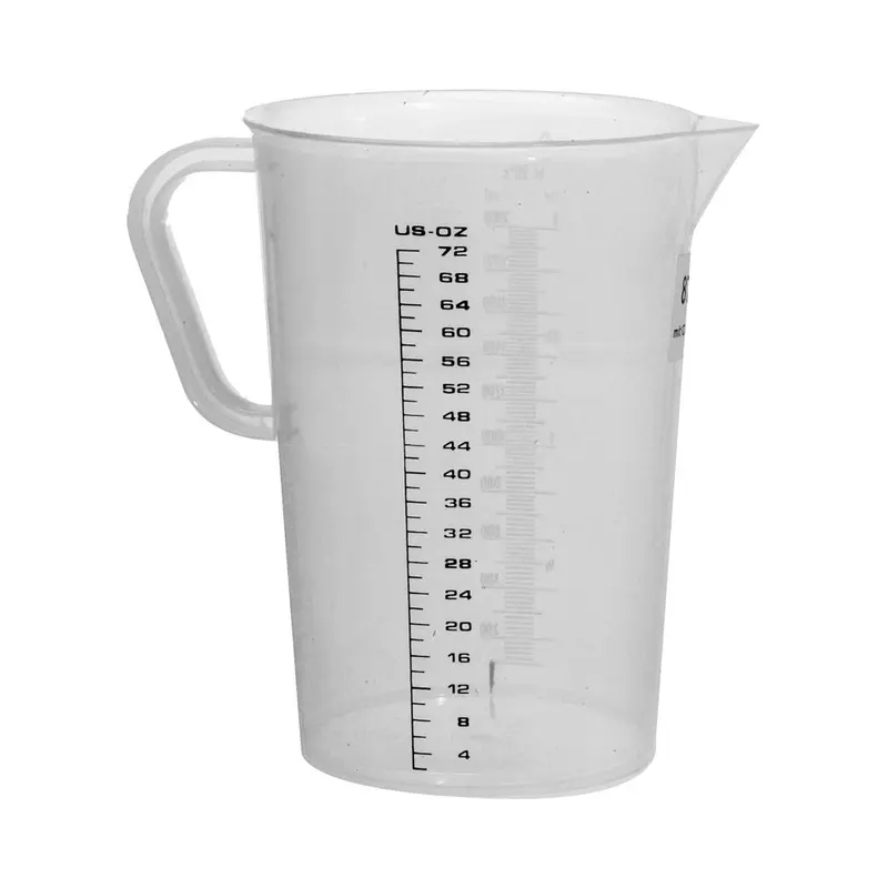 Hama PolyPropylene Graduate - 72 oz (2 Liter)
