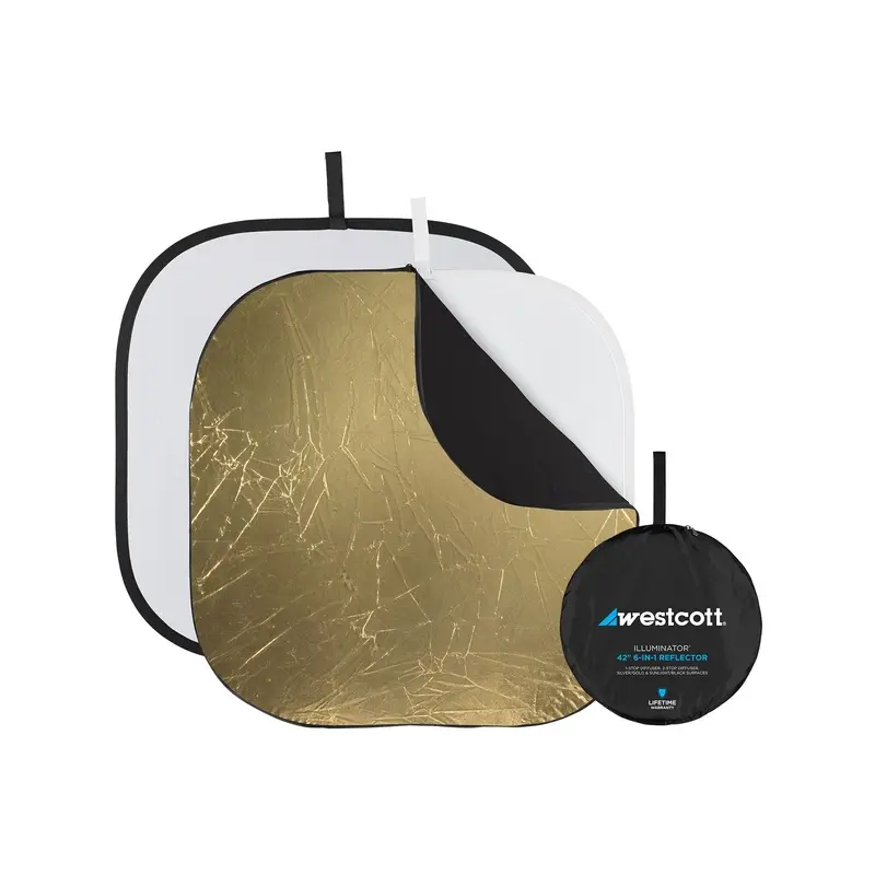 Westcott Illuminator Collapsible 6-in-1 Reflector Kit (42")