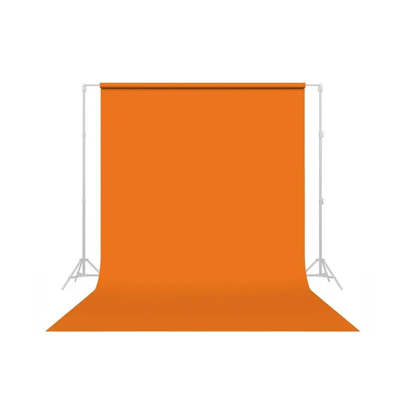 Savage #40 Orange Seamless Background Paper 107" x 36' - In Store Pick Up Only