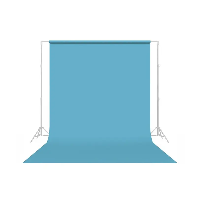 Savage #75 True Blue Seamless Background Paper 107" x 36' - In Store Pick Up Only
