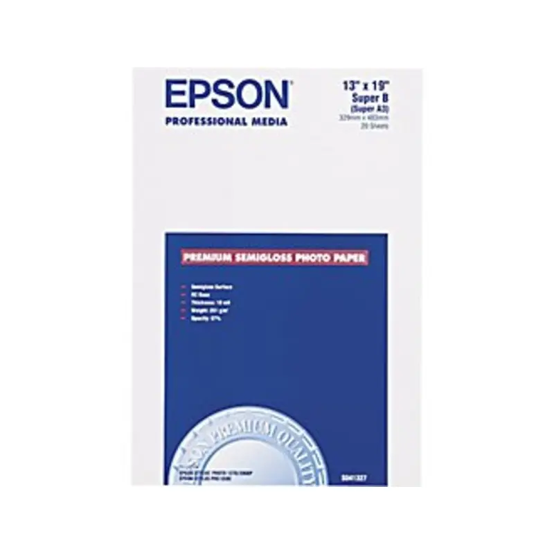 Epson Premium Semigloss 13x19 - 20 Sheets