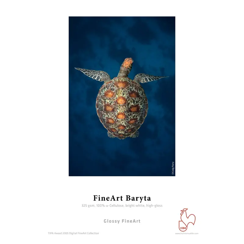 Hahnemhle FineArt Baryta Glossy FineArt Inkjet Paper 325, 24" x 39' - Roll