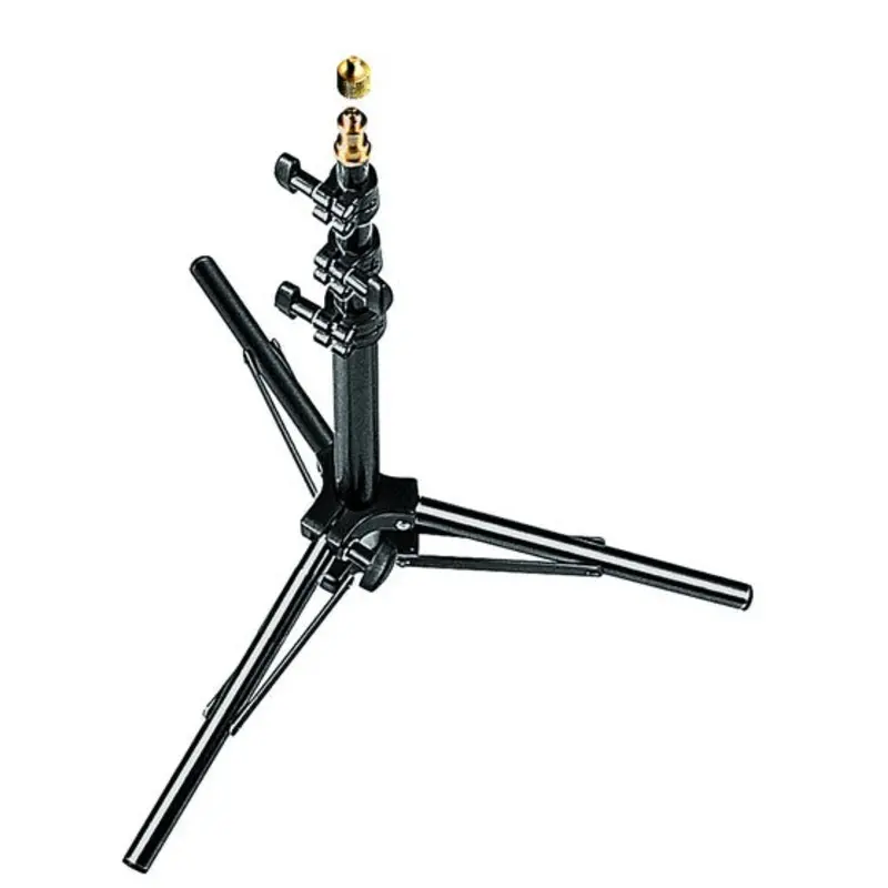 Manfrotto 4' Black Aluminum Mini Kit Stand, +015 Top