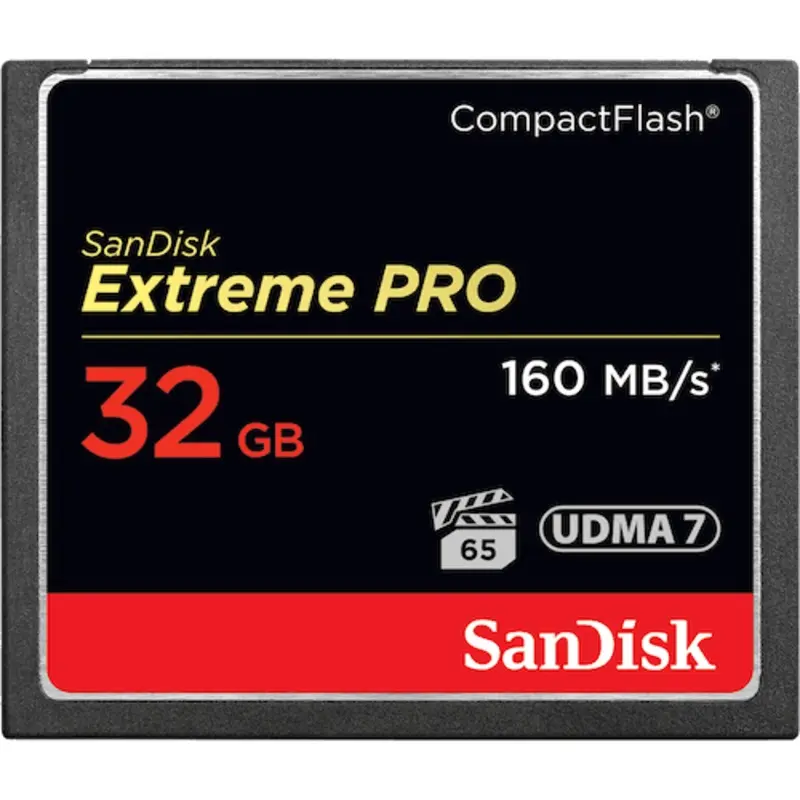 SanDisk 32GB Extreme Pro CF Memory Card