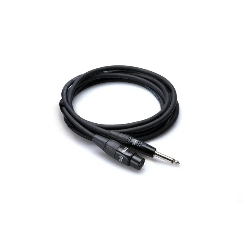 Hosa Pro 10' XLR3M to 1/4" TS Mic Cable