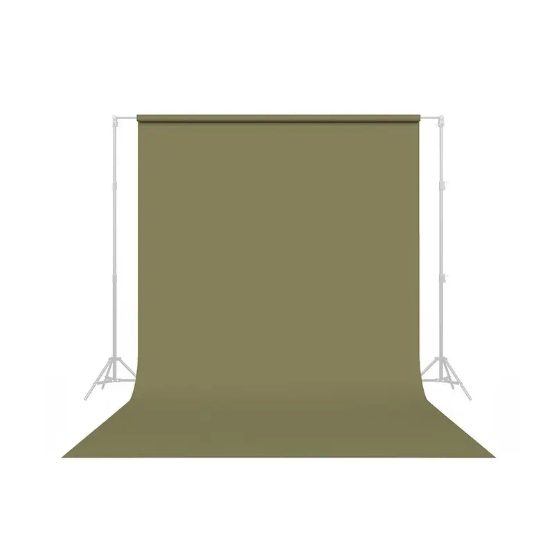Savage #34 Olive Green Seamless Background Paper 107" x 36' - In Store Pick Up Only