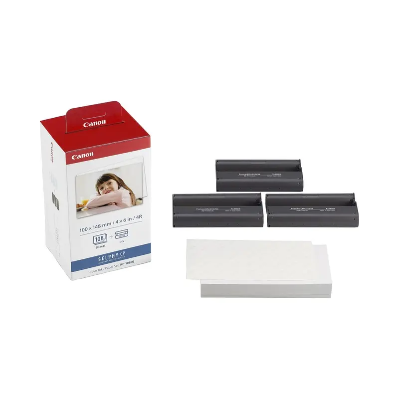 Canon KP-108IN Color Ink & Paper Set
