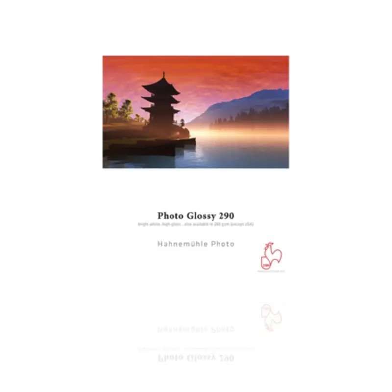 Hahnemhle Photo Glossy 290 13" x 19" 25-Sheets Paper