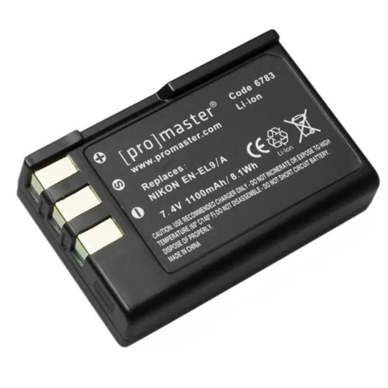 ProMaster EN-EL9/A Lithium Ion Battery Nikon 6783