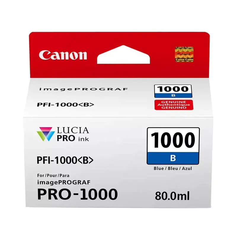 Canon PFI-1000 Blue Ink Cartridge - 80mL
