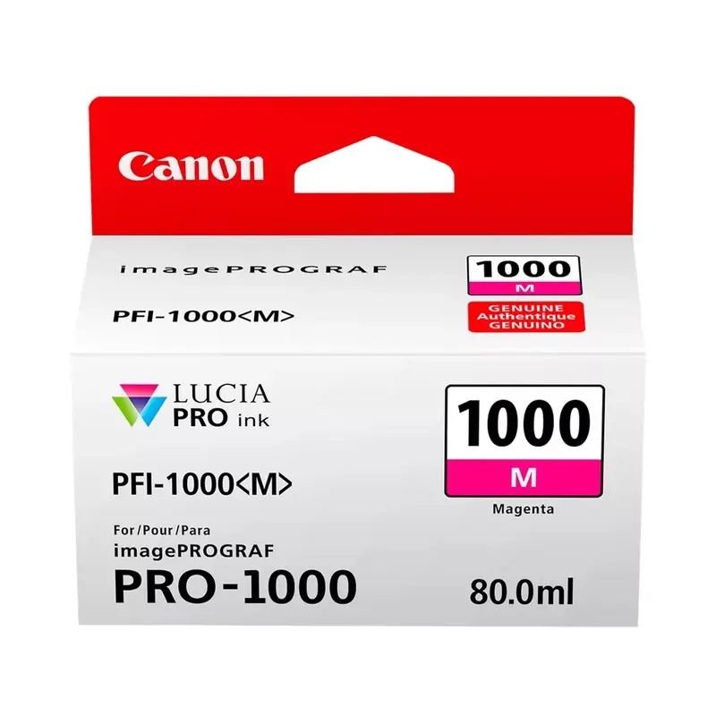 Canon PFI-1000 Magenta Ink Cartridge - 80mL