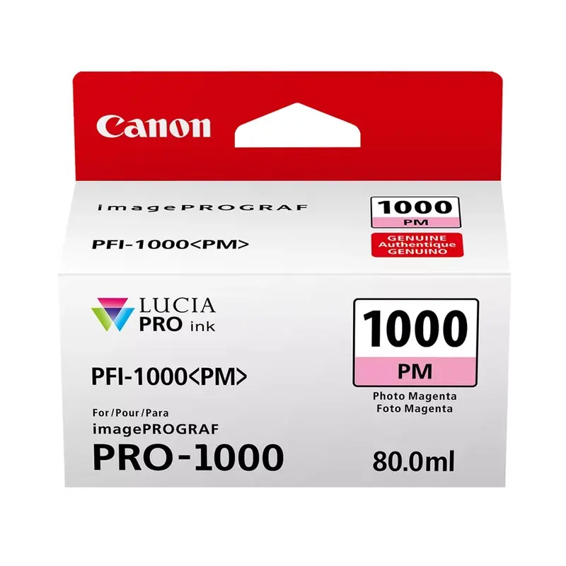 Canon PFI-1000 Photo Magenta Ink Cartridge - 80mL