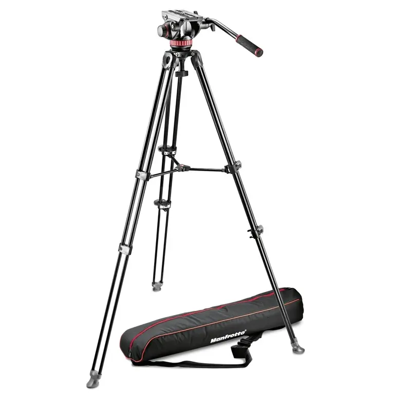 Manfrotto MVH500A Video Head with MVT502AM Tripod