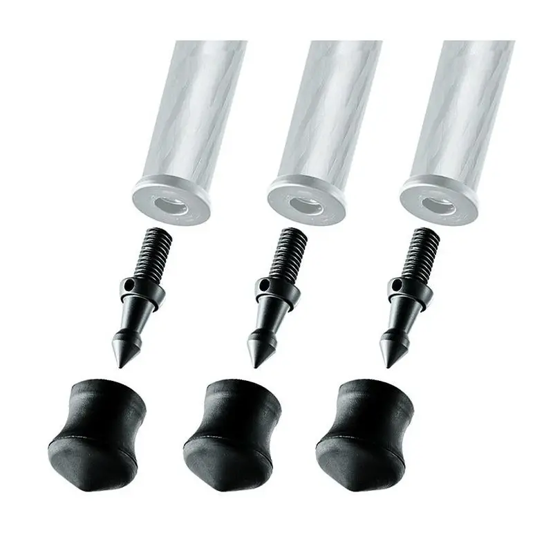 Gitzo short spike and rubber foot, 30mm, set of 3 Spiked Feet