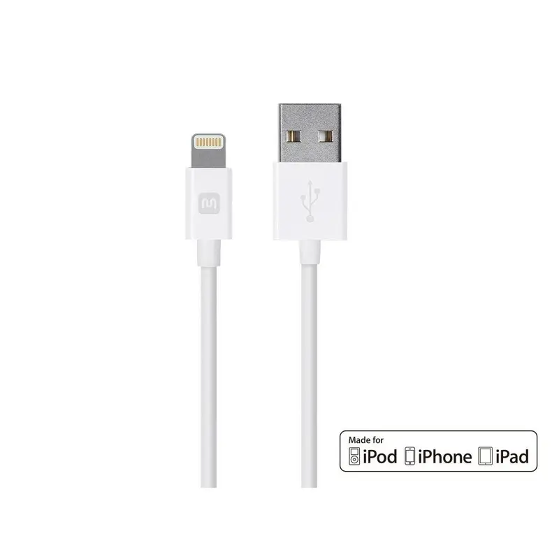 Lightning To USB 6ft Cable White