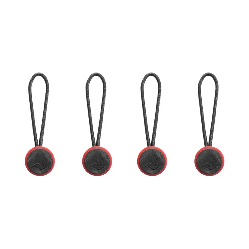 Peak Design Anchor Connector 4-Pack - Red/Black
