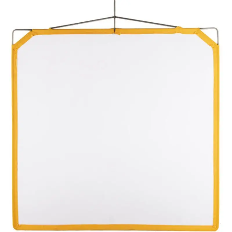 Matthews Solid Frame Scrim White Artificial Silk - 48 x 48" - IN STORE PICKUP ONLY