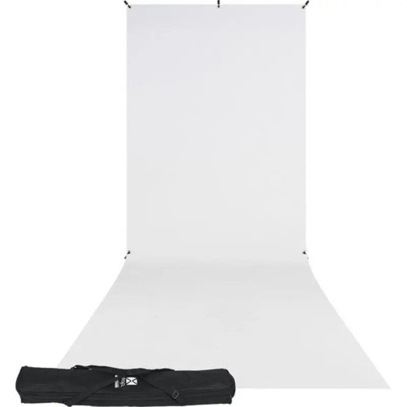 Westcott X-Drop Kit, 5 x 12' - White