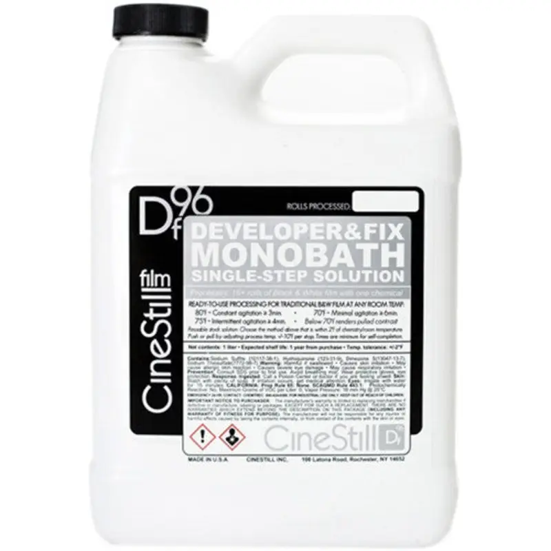 CineStill DF96 Monobath for Black & White Film (Liquid, 1L)