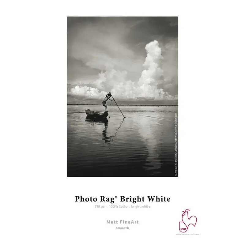 Hahnemhle Photo Rag Bright White 17" Roll Paper (310 GSM)