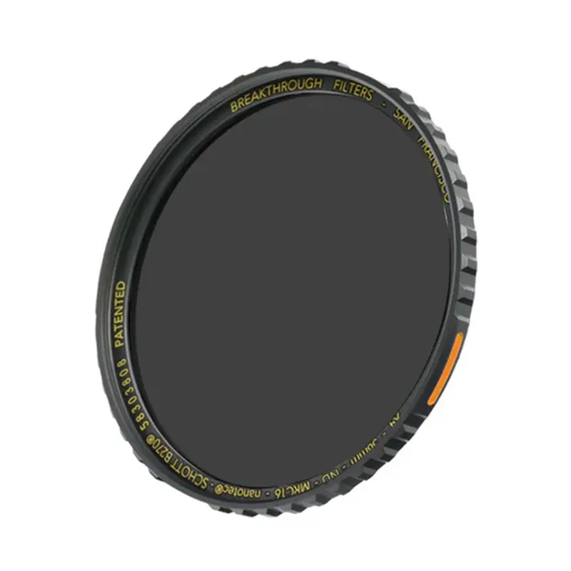 Breakthrough Photography 52mm X4 Solid Neutral Density 1.8 Filter - 6 Stop