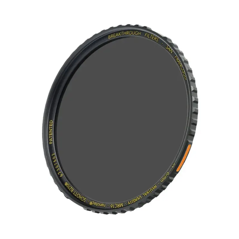 Breakthrough Photography 62mm X4 Solid Neutral Density 0.9 Filter - 3 Stop