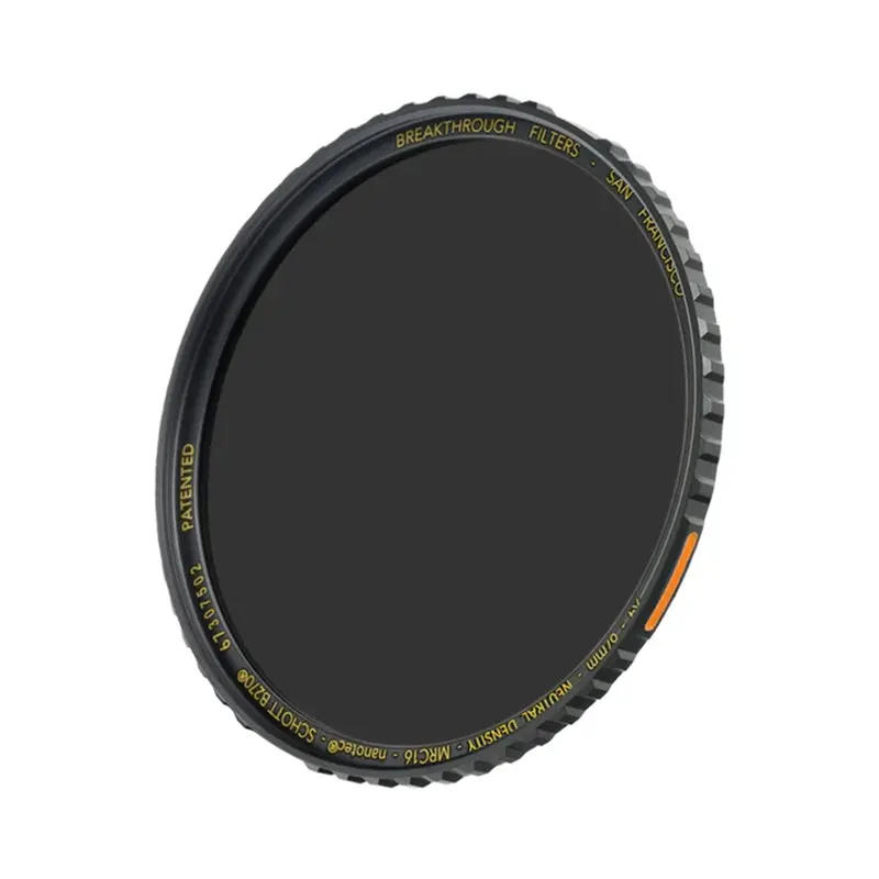 Breakthrough Photography 62mm X4 Solid Neutral Density 1.8 Filter - 6 Stop