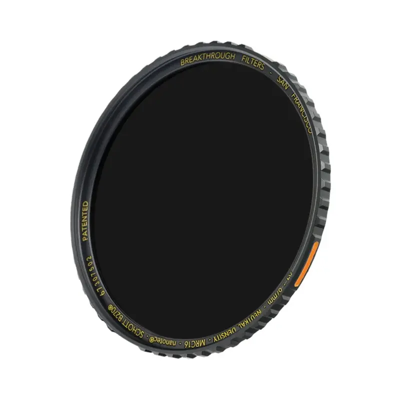 Breakthrough Photography 62mm X4 Solid Neutral Density 3.0 Filter - 10 Stop