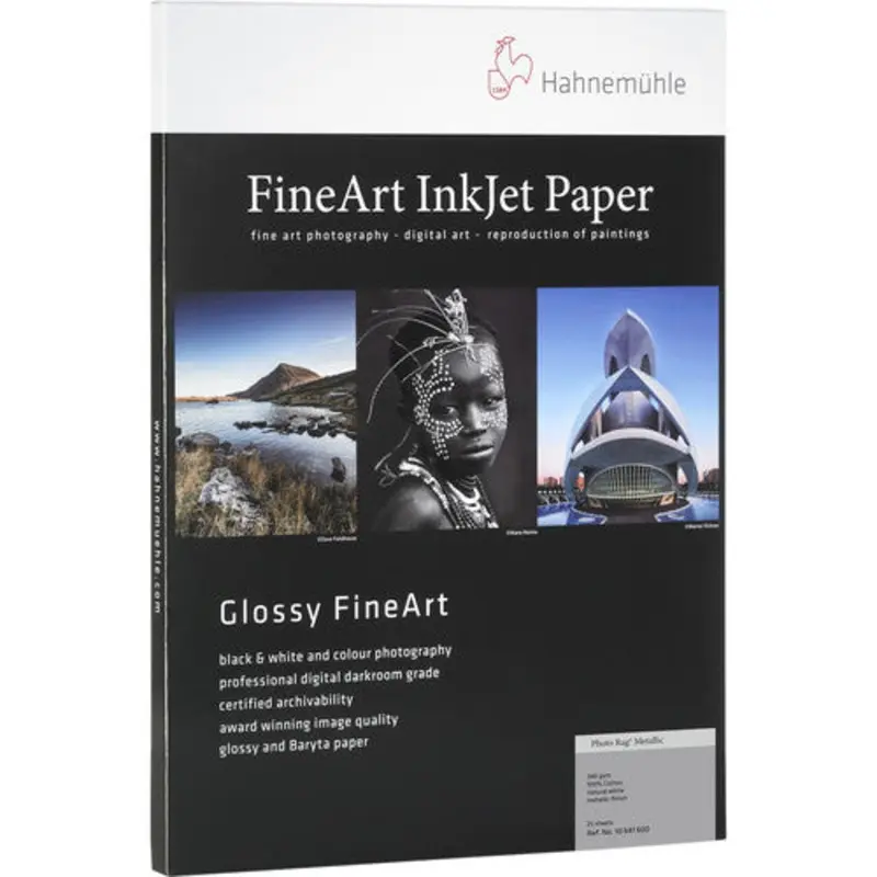 Hahnemhle Photo Rag Metallic Paper (8.5 x 11", 25 Sheets)