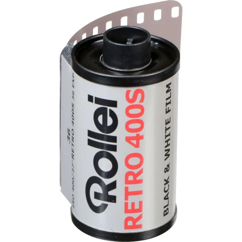 Rollei Retro 400S Black & White Negative - 35mm Film, 36 Exposures, Single Roll