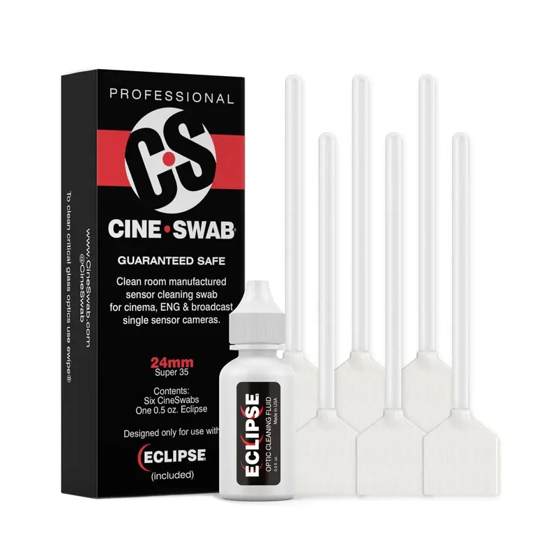 Photographic Solutions Cine Sensor Swab Kit for 24mm/Super 35 Video Cameras