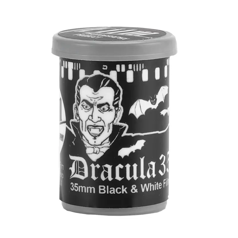 Film Photography Project Dracula 64 Black & White - 35mm Film, 24 Exposures, Single Roll