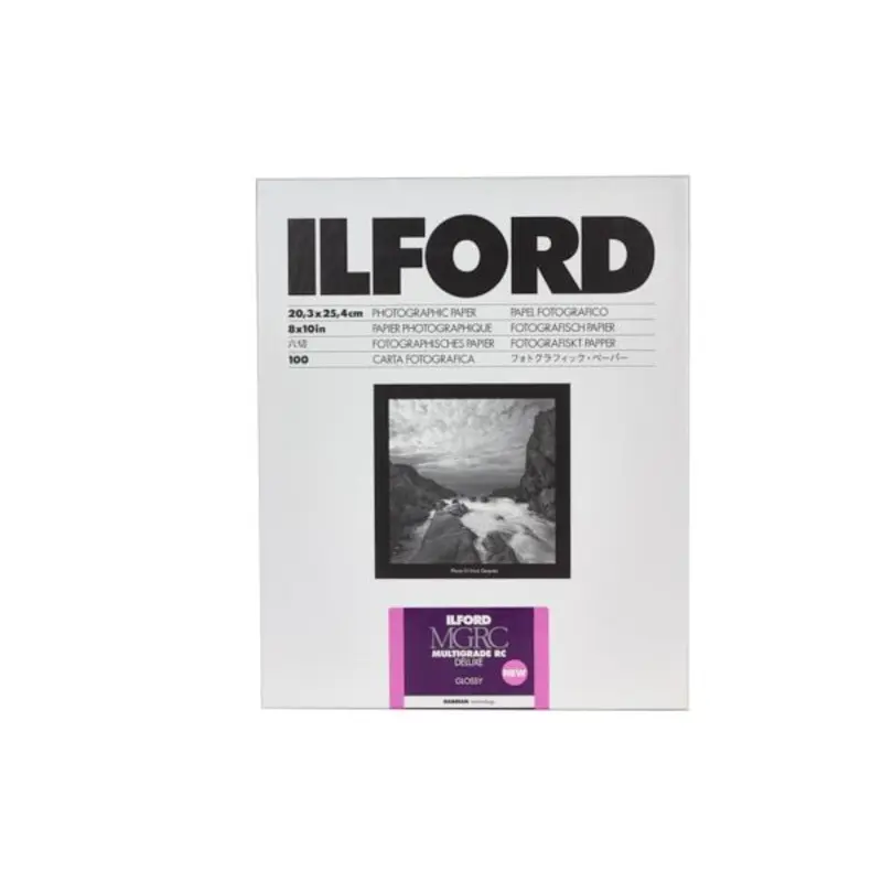 Ilford Multigrade RC Deluxe Paper, Glossy, 5 x 7" - 250 Sheets