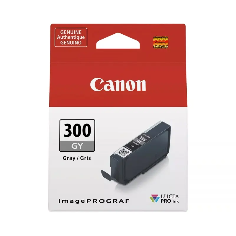 Canon PFI-300 Gray Ink Cartridge