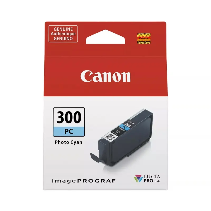 Canon PFI-300 Photo Cyan Ink Cartridge