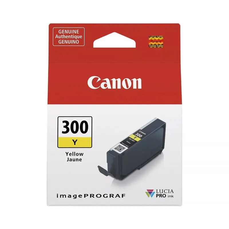 Canon PFI-300 Yellow Ink Cartridge