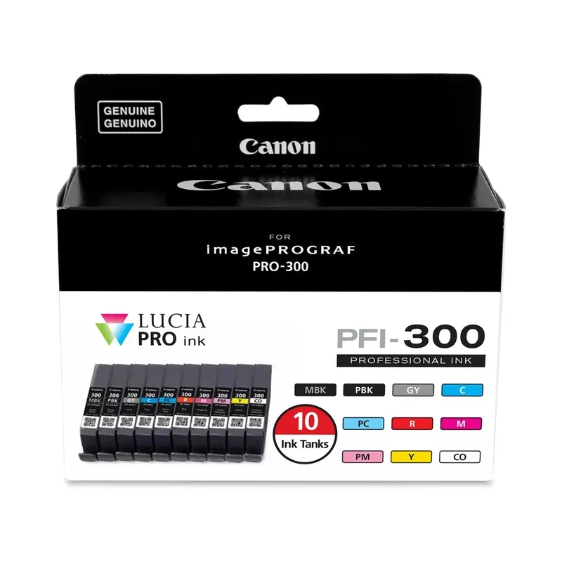 Canon PFI-300 10-Color Ink Value Pack