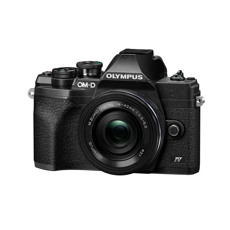 OM System OM-D E-M10 Mark IV with 14-42mm Lens - Black