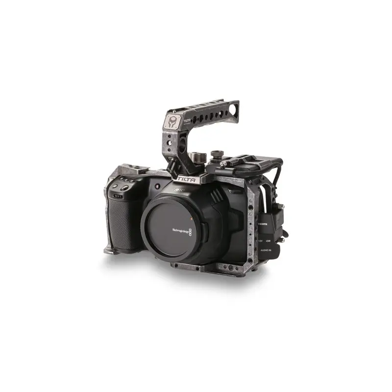 Tilta Camera Cage for Blackmagic Design Pocket Cinema Camera 4K/6K Basic Kit - Gray