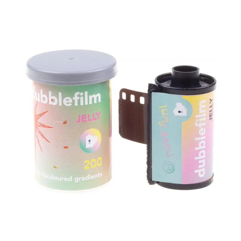 Dubblefilm Jelly 200 Color Negative - 35mm Film, 36 Exposures, Single Roll