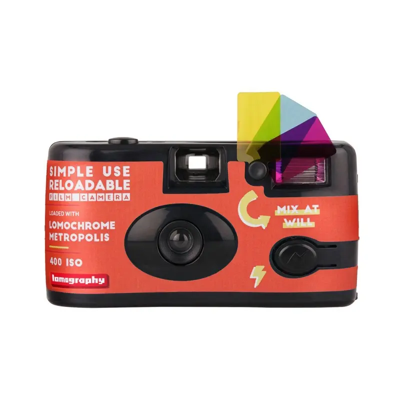 Lomography Simple Use Reloadable 35mm Film Camera - LomoChrome Metropolis