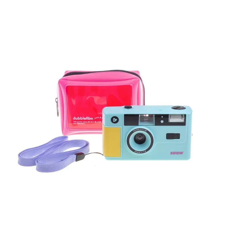 Dubblefilm SHOW 35mm Film Camera - Turquoise