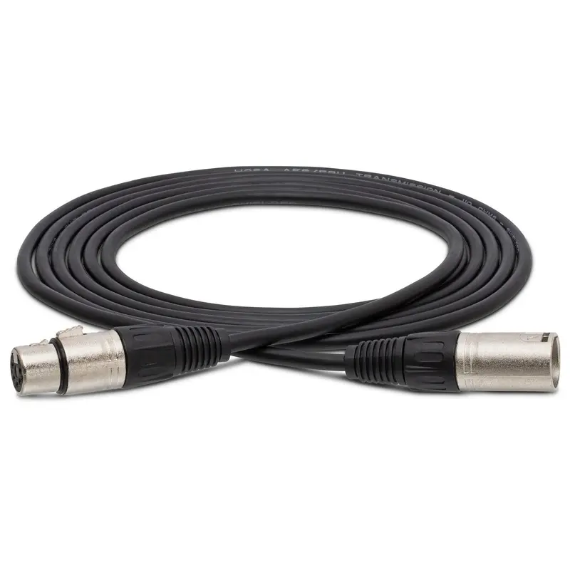 Hosa DMX Cable 5-Pin XLR Male to 5-Pin XLR Female 10'