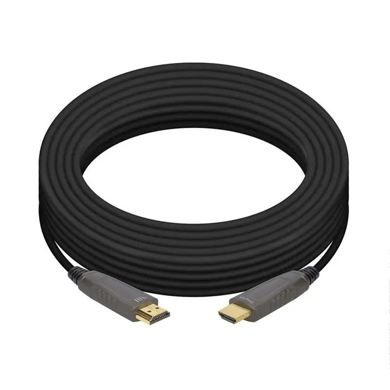 Monoprice 8K Ultra High Speed Fiber Optic Certified HDMI Cable, 32' - Black
